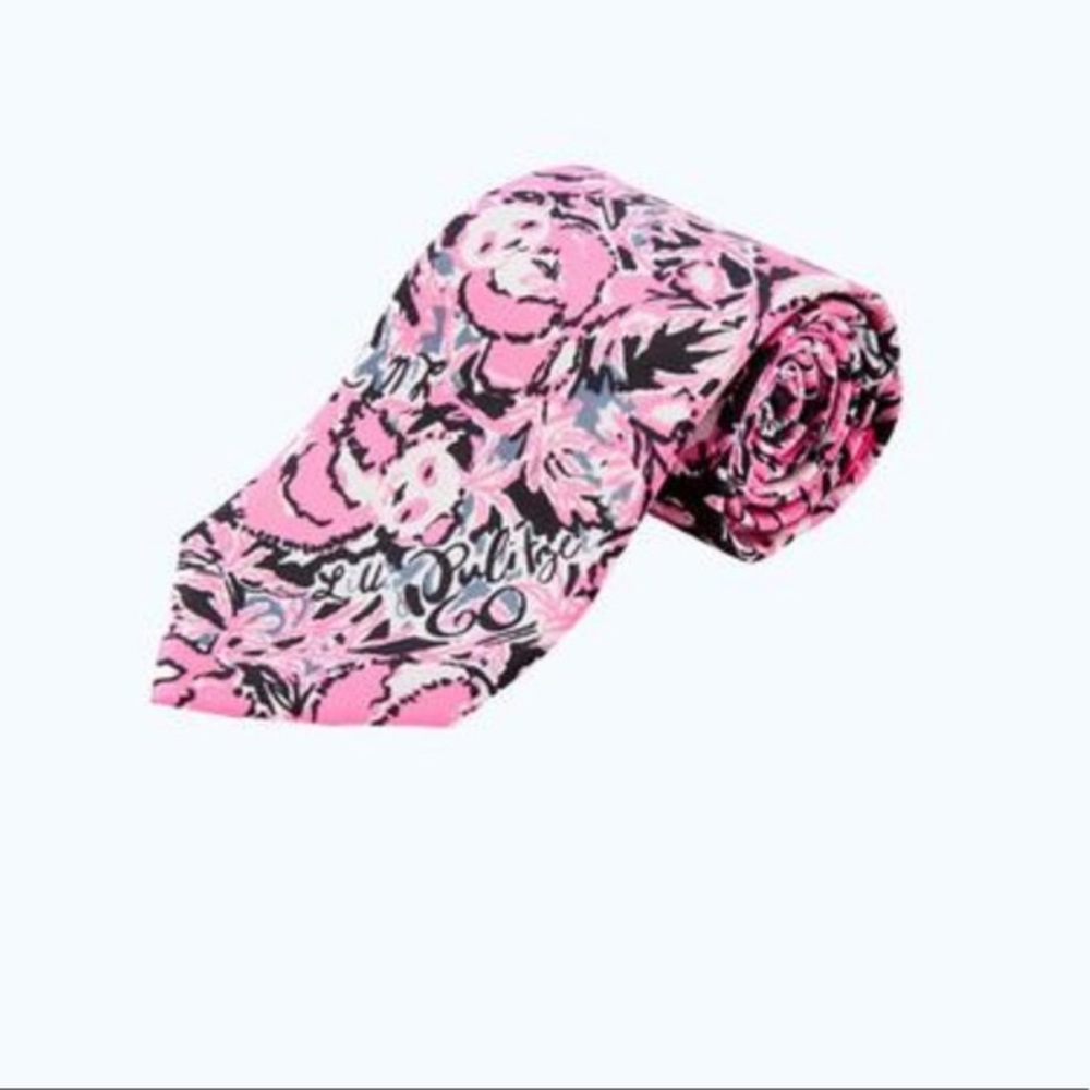 Lilly Pulitzer- hangin with my boo men’s pink tie